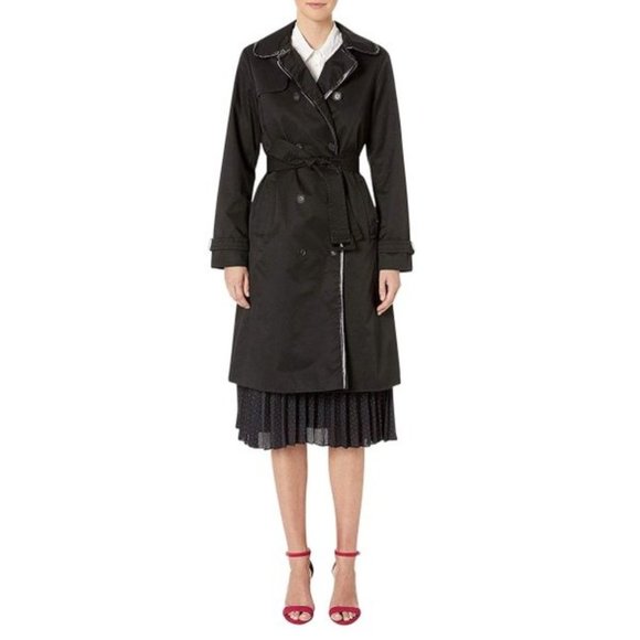 Kate Spade Double Breasted Belted Trench Coat